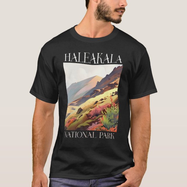 Haleakala National Park Maui Hawaii Nature Hiking  T-Shirt (Front)