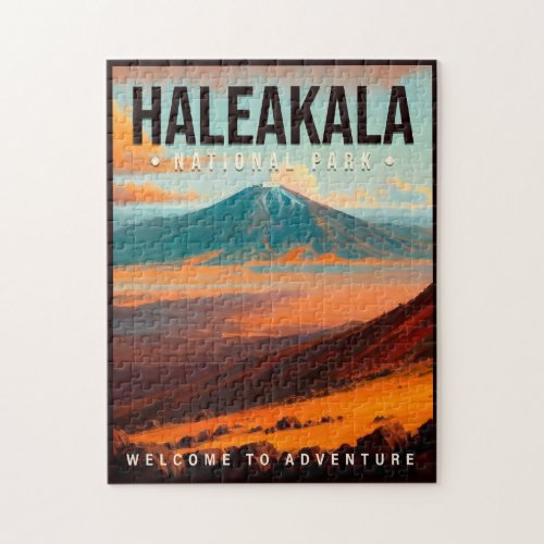 Haleakala National Park Maui Hawaii Vintage Jigsaw Puzzle
