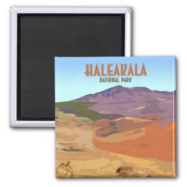 Haleakala National Park Maui Hawaii Vintage Magnet