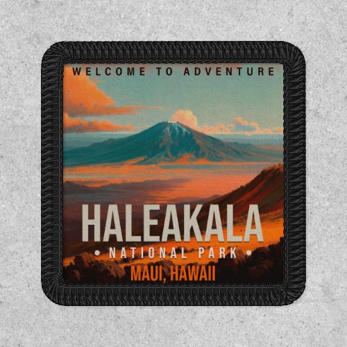 Haleakala National Park Maui Hawaii Vintage Patch