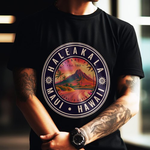 Haleakala National Park Maui Road Volcano Vintage T_Shirt