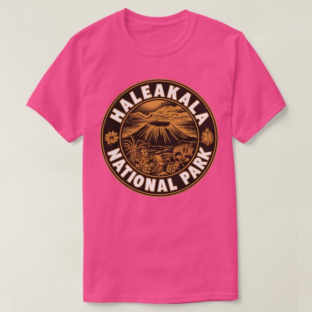 Haleakala National Park Maui TShirt (Design Front)