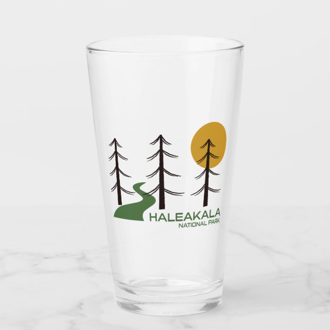 Haleakala National Park Trail Glass (Front)