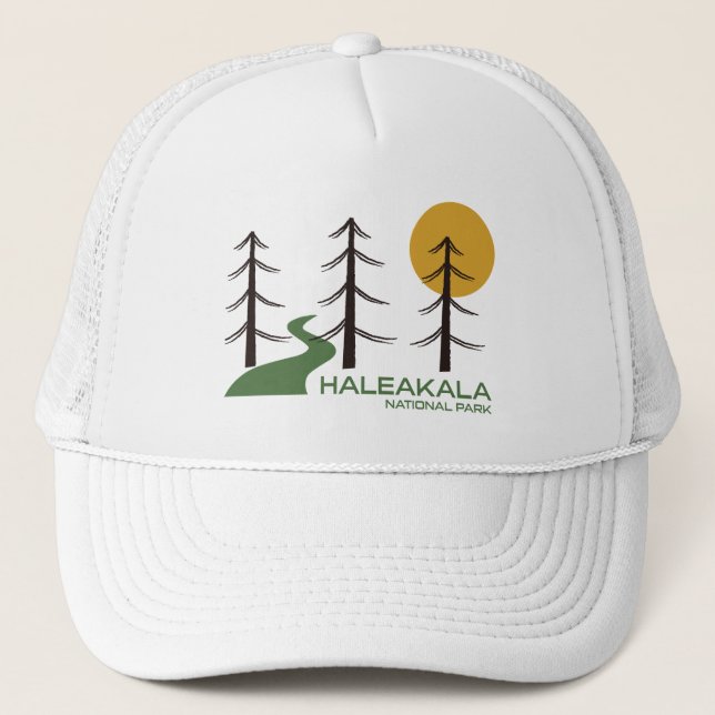 Haleakala National Park Trail Trucker Hat (Front)