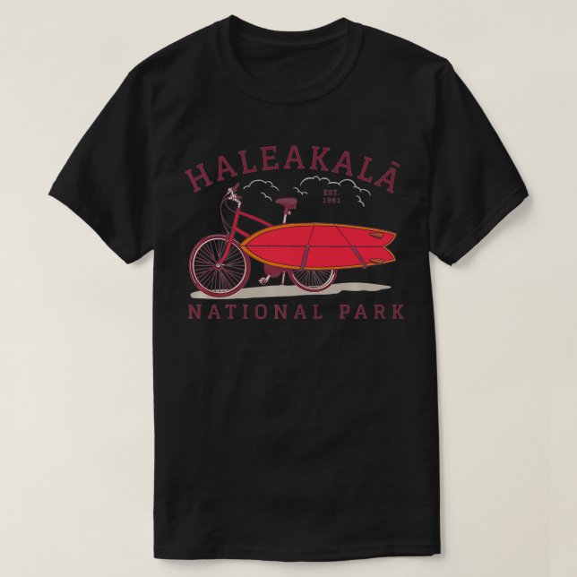 Haleakala National Park Vacation Souvenir Maui Haw T-Shirt (Design Front)
