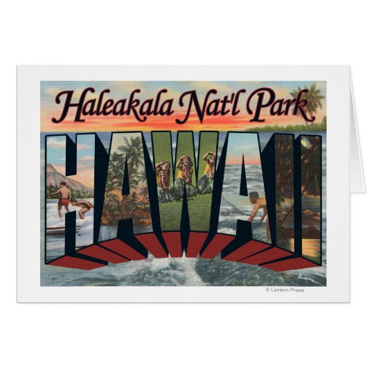 Haleakala Nat'l Park, Hawaii Cards (Front Horizontal)