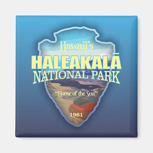 Haleakala NP (arrowhead) Magnet (Front)