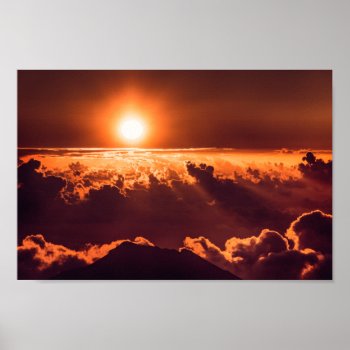 Haleakala Sunrise | Poster by GaeaPhoto at Zazzle