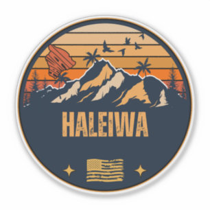 Haleiwa, Hawaii Sticker