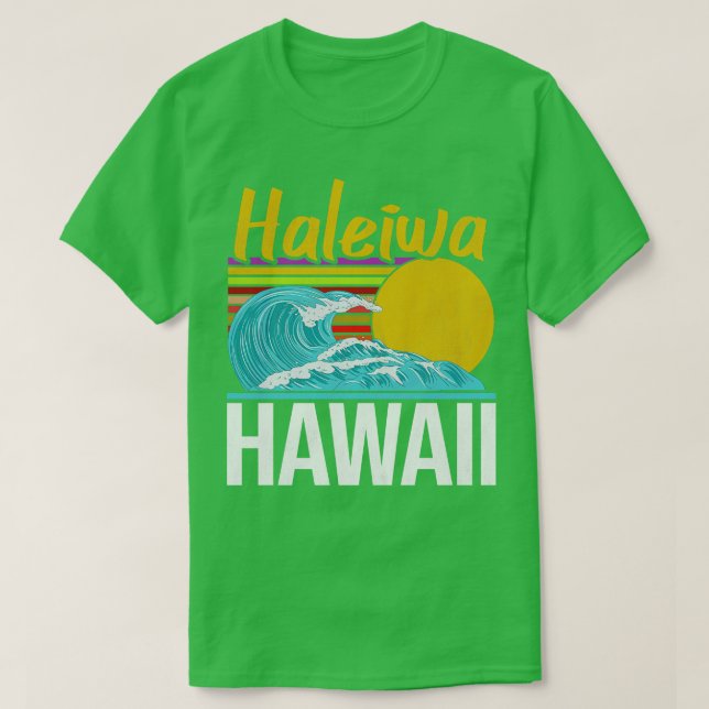 Haleiwa Hawaii  T-Shirt (Design Front)