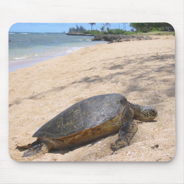 Haleiwa Honu Mouse Pad (Front)