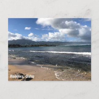 Haleiwa North Shore Oahu  Postcard