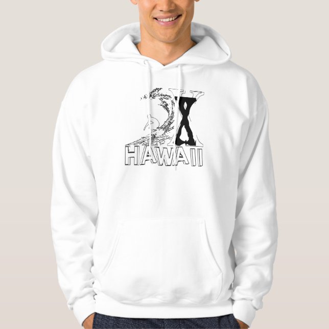 Haleiwa, Oahu, Hawaii Hoodie (Front)