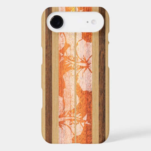 Haleiwa Surfboard Hawaiian iPhone 4 Cases (Back)