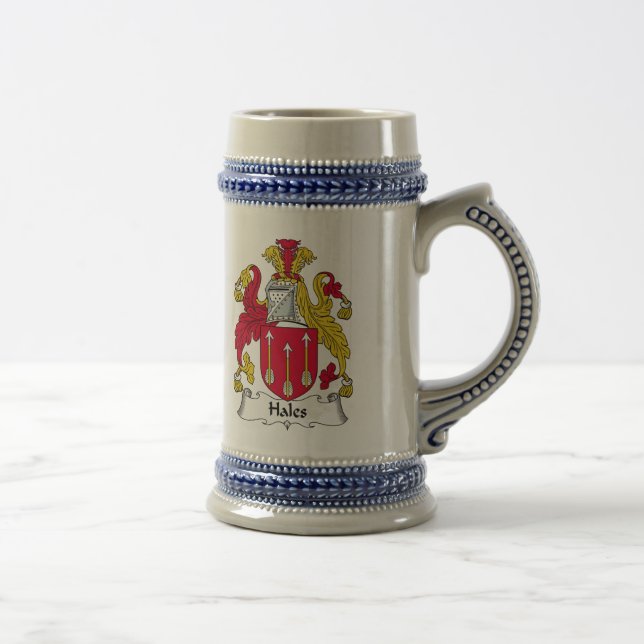 Hales Family Crest Beer Stein (Right)