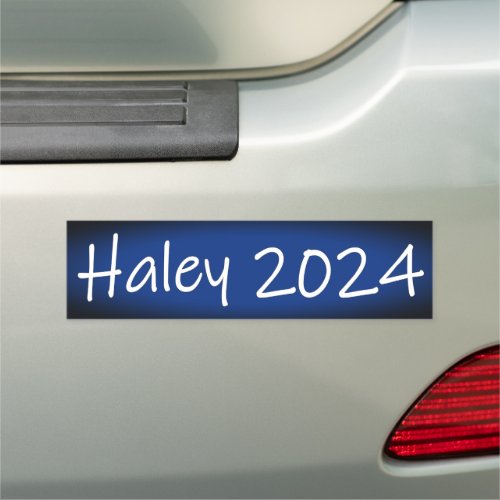 Haley 2024 car magnet
