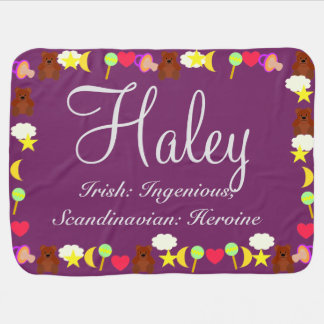 Haley Baby Blanket Template