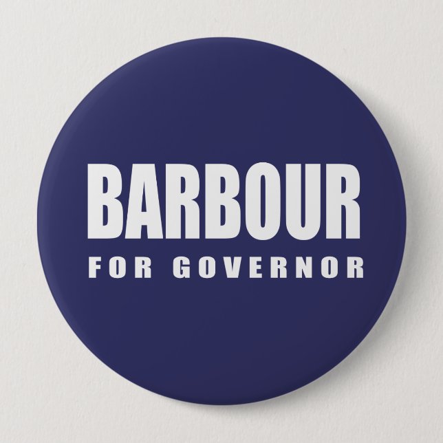 HALEY BARBOUR Election Gear Button (Front)