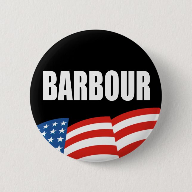HALEY BARBOUR Election Gear Pinback Button (Front)