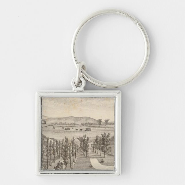 Haley res, farm keychain (Front)