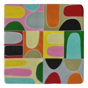 Half a Mind 4 Marble Trivet