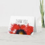 Half a Poppy Thank You Note