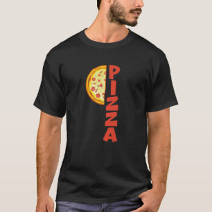 Half A Slice Of Pizza Foodie Italian Food Funny Pi T-Shirt