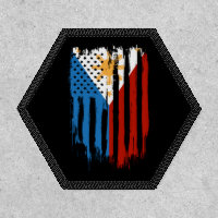 Half American Half Filipino Philippines Flag