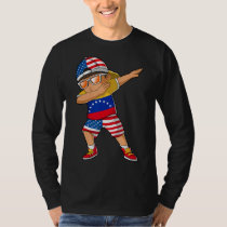 Half American Half Venezuelan Boy Kid Venezuela Fl T-Shirt