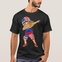 Half American Half Venezuelan Boy Kid Venezuela Fl T-Shirt