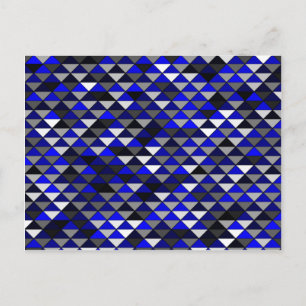 Half and Half Diamonds Postcard