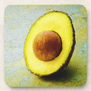 "Half Avocado" Cute Photo. Buy Now Beverage Coaster