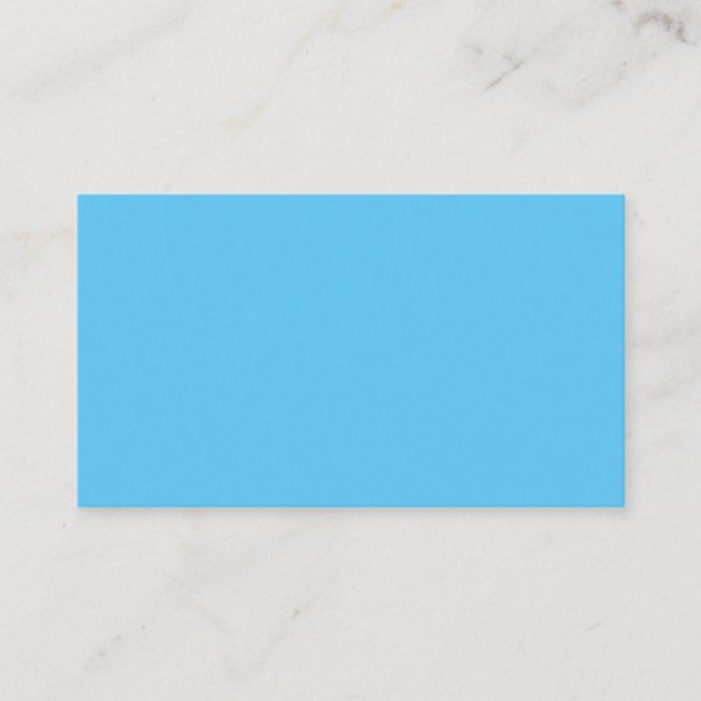 Half Baked,Jeans Blue,Jordy Blue, Business Card (Front)