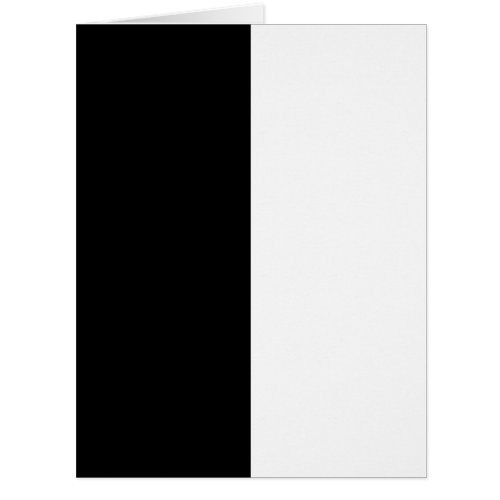 Half Black And Half White Stripes