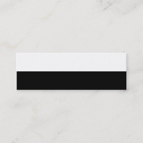 Half Black Business Card Templates