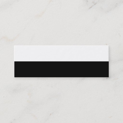 Customizable Half Black Business Card Templates