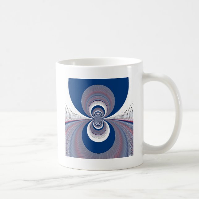 Half Blue Coffee Mug (Right)