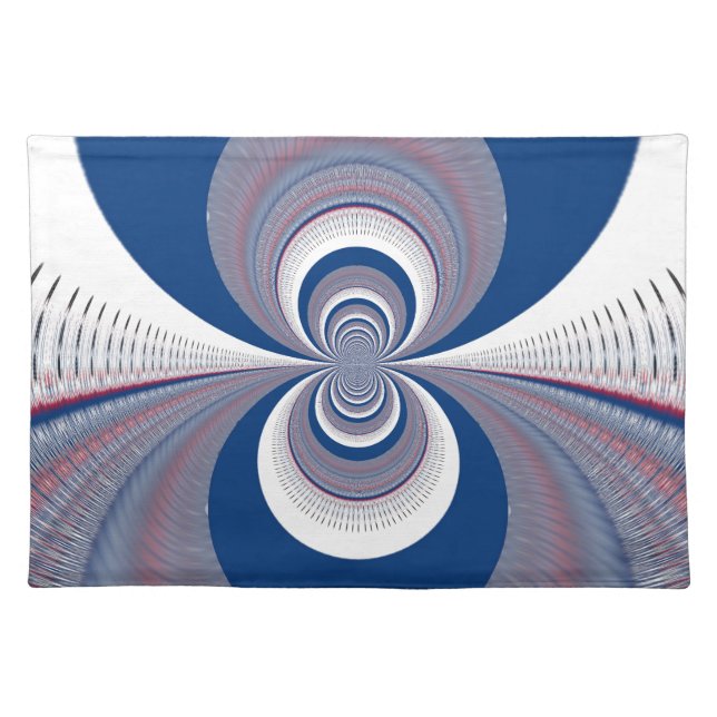 Half Blue Placemat (Front)