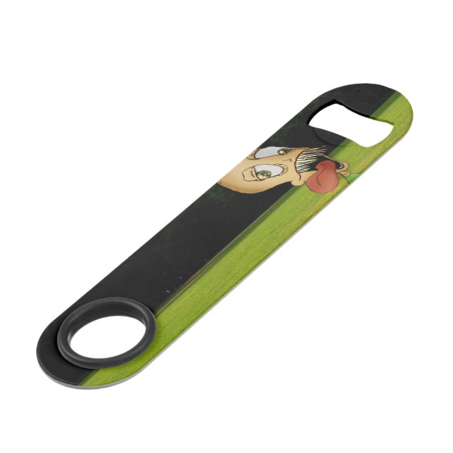 "Half-Body Larry" Bottle Opener (Back Angled)