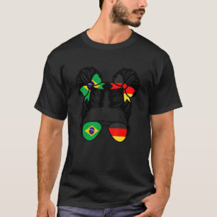 Half Brazilian Half German Girl Brazil Kids T-Shirt