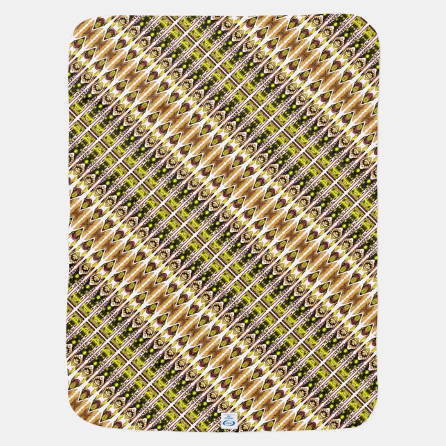 Half Brick Mito-CON Baby Blanket (Back)