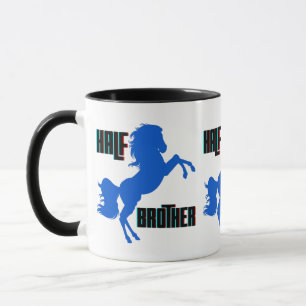 Half Brother Horse Rearing Mug