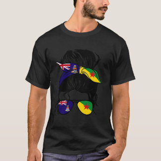 Half Caymanian Half French Guianese Roots T-Shirt