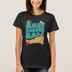 Half Coffee Half Anesthesiologist Coffee Distress T-Shirt