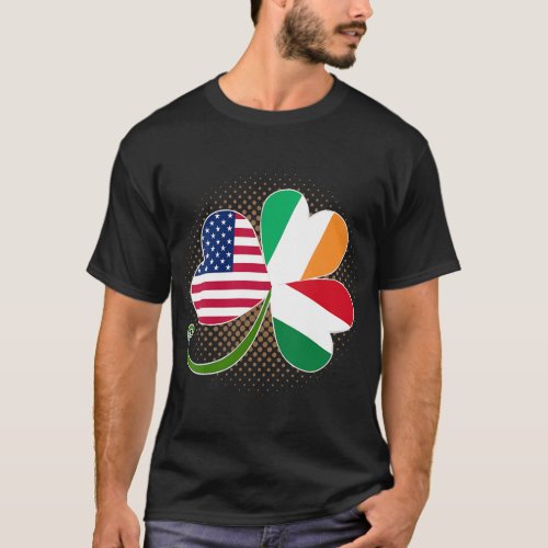 Half Colombian Half Mexican Flag Map DNA Mexico Co T_Shirt