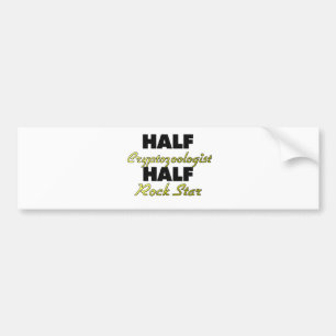 Half Cryptozoologist Half Rock Star Bumper Sticker