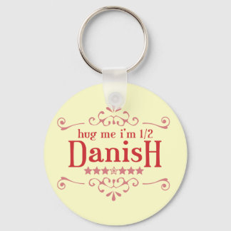Half Danish Keychain
