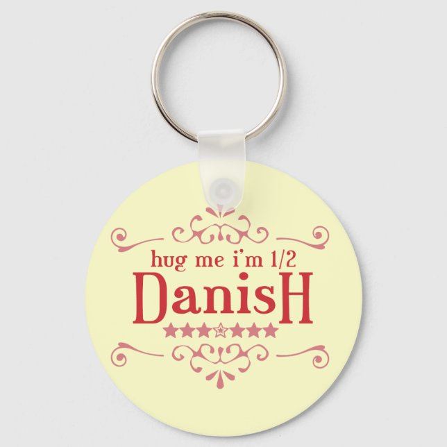Half Danish Keychain (Front)