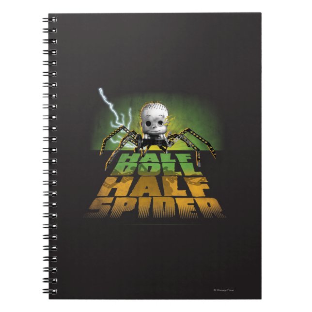 Half Doll Half Spider Notebook (Front)