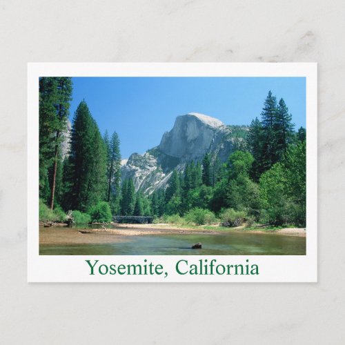 Half Dome 20x30 copy Yosemite California Postcard